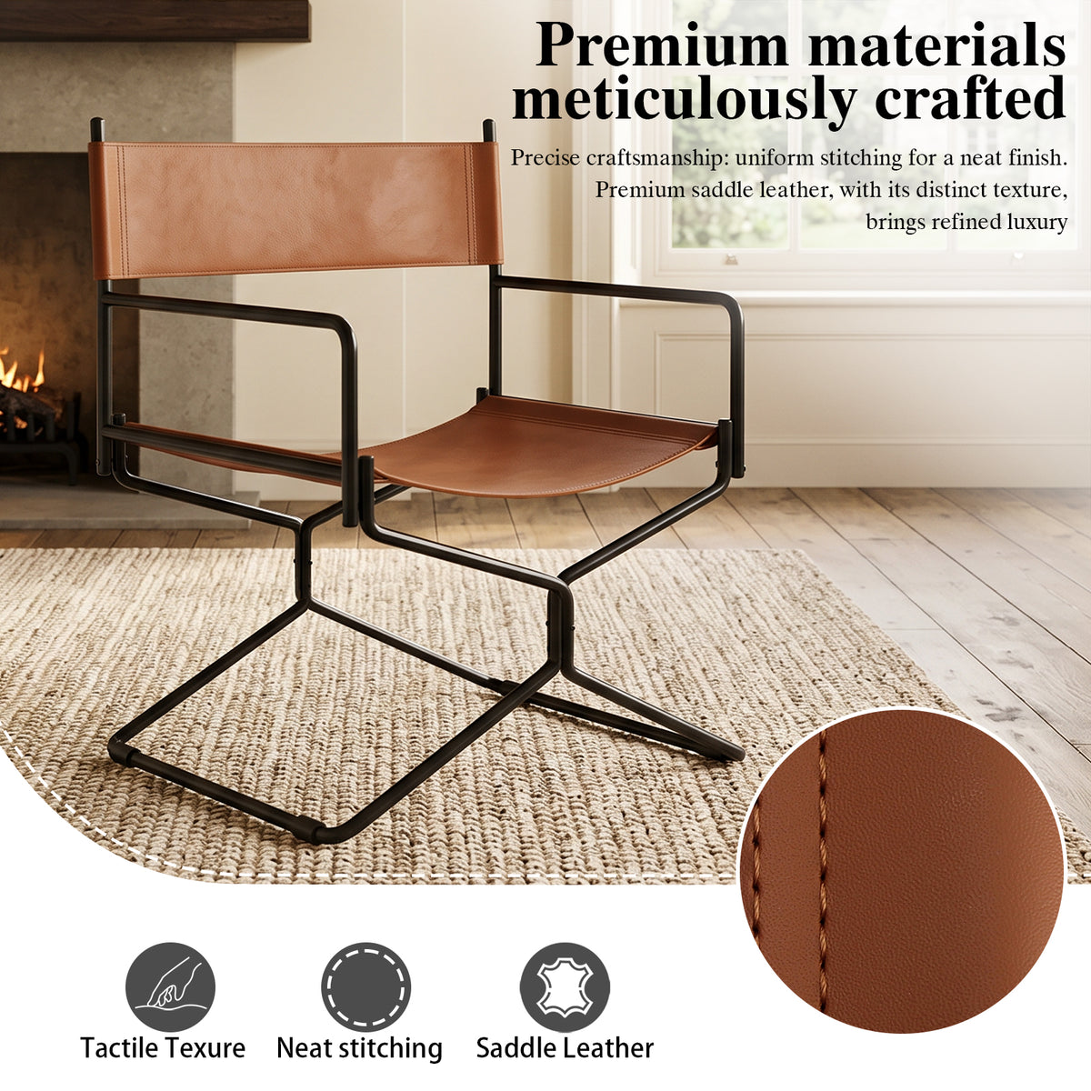 Leather Butterfly Chair